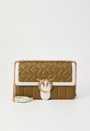 LOVE ONE CLASSIC - Bandolera - verde/bianco/antique