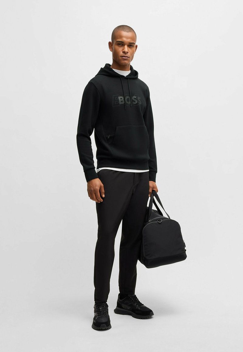 Felpa Con Cappuccio Hip Hop 'CEO HUSTLE' &ndash; Nera, Unisex, Manica Lunga &ndash; Stile Boss