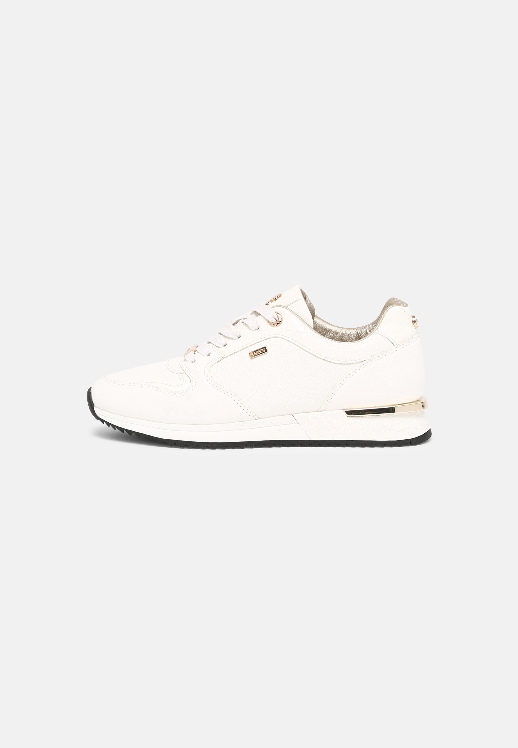 Mexx FLEUR - Sneakers laag - white/gold/wit - Zalando.nl