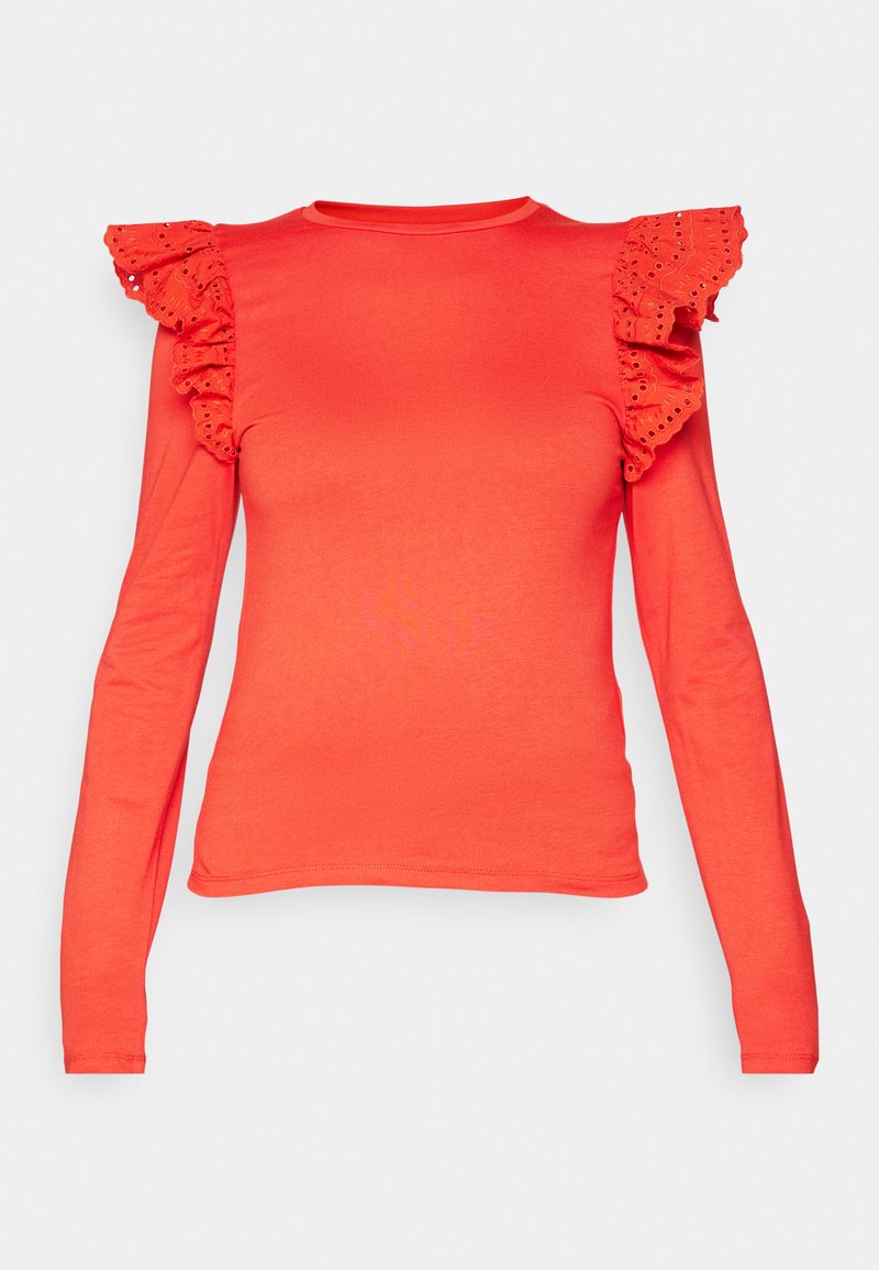 Vila Longsleeve rood Vila Longsleeve rood