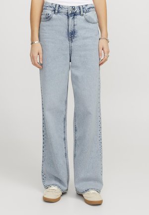 JXTOKYO WIDE FIT  - Wide Leg - light blue denim