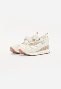 Gioseppo BELMONT - Scarpe con plateau - blanco