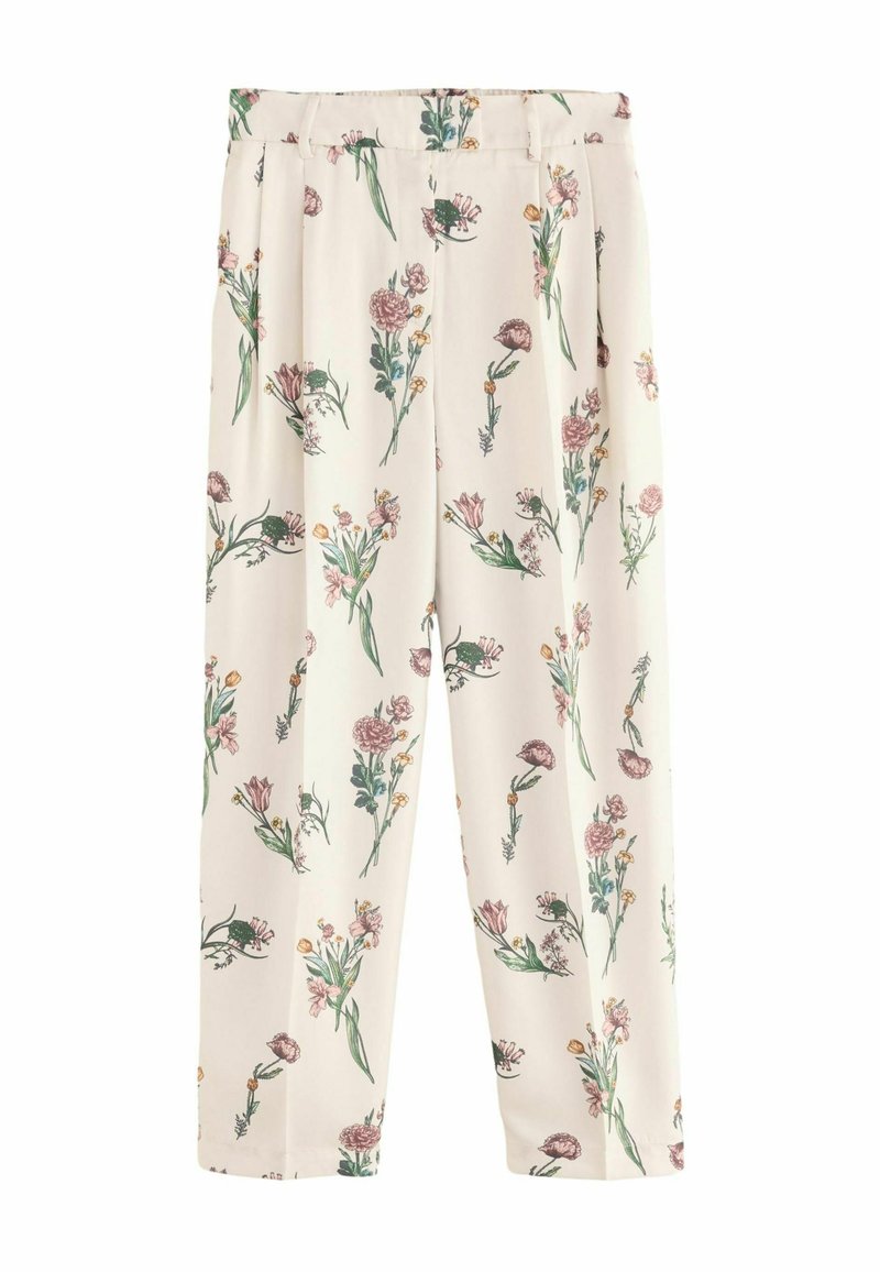 Next Broek - white/pink