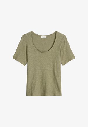 Marc O'Polo, T-SHIRT, SHORT SLEEVE, ROUND NECK - T-shirt basique - pure sage