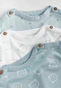 Next ROMPERS 3 PACK  - REGULAR FIT - Combinaison - blue white bear