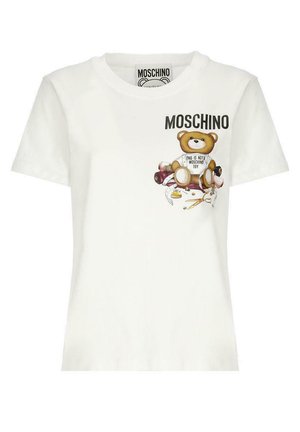 Moschino T-shirt neonato manica lunga rosso main image 1