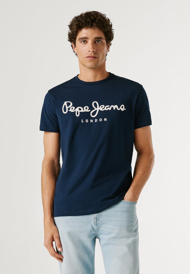 Pepe Jeans NEW VIRGINIA - Maglietta a manica lunga - grey/grigio