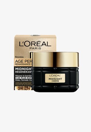 L'Oréal Paris CRÈME VISAGE ANTI-ÂGE MIDNIGHT AGE PERFECT RENAISSANCE CELLULAIRE - Soin de nuit - transparent
