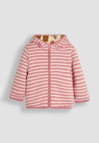 JoJo Maman Bébé FLORAL BORG HOODIE - REGULAR FIT - Flísová bunda - cream