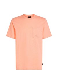 CHEST POCKET - Navadna majica - coral pop