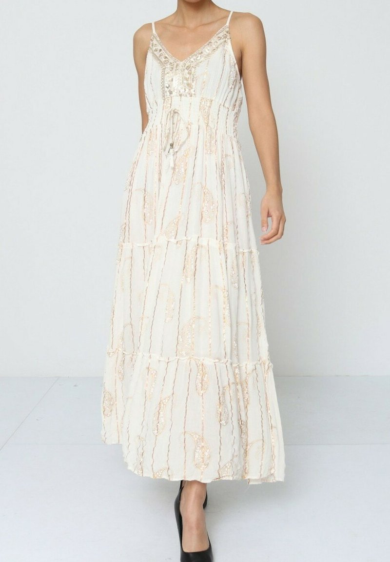 Kebello Robe longue - blanc