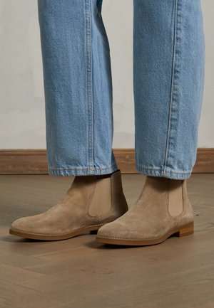 Boots à talons - beige