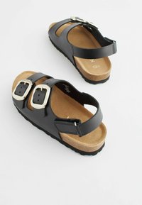 Next TWO  - Sandále - black leather