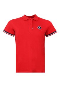 Peak Mountain MANCHES COURTES ABECA - Poloshirt - rouge
