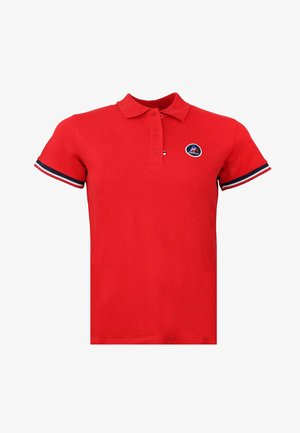 Peak Mountain MANCHES COURTES ABECA - Poloshirt - rouge