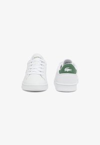 Lacoste CARNABY SET CHILDREN COURT LACE UNISEX - Zapatillas - blanc vert foncé r