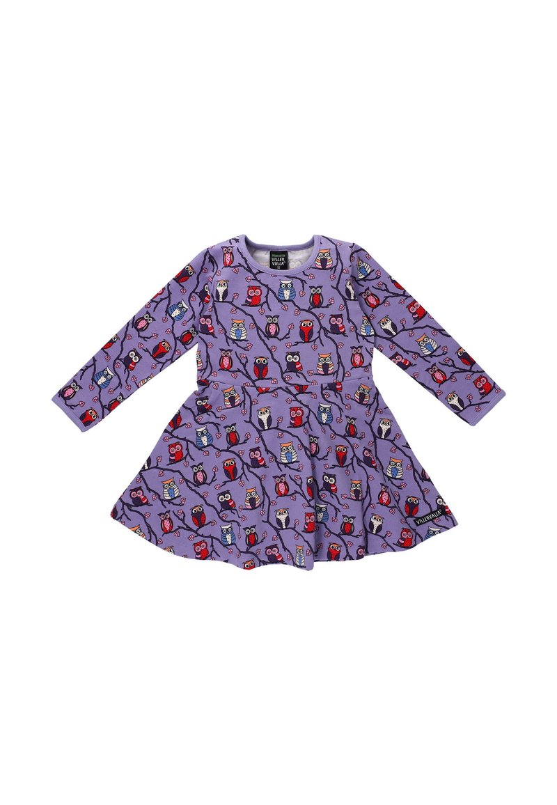 Villervalla EULE - Trikoomekko - lila