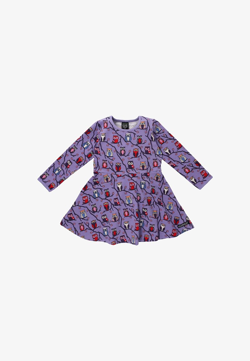 Villervalla EULE - Trikoomekko - lila