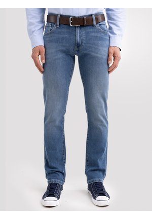 Big Star MARTIN - Pieguloša piegriezuma džinsi - stahlblau