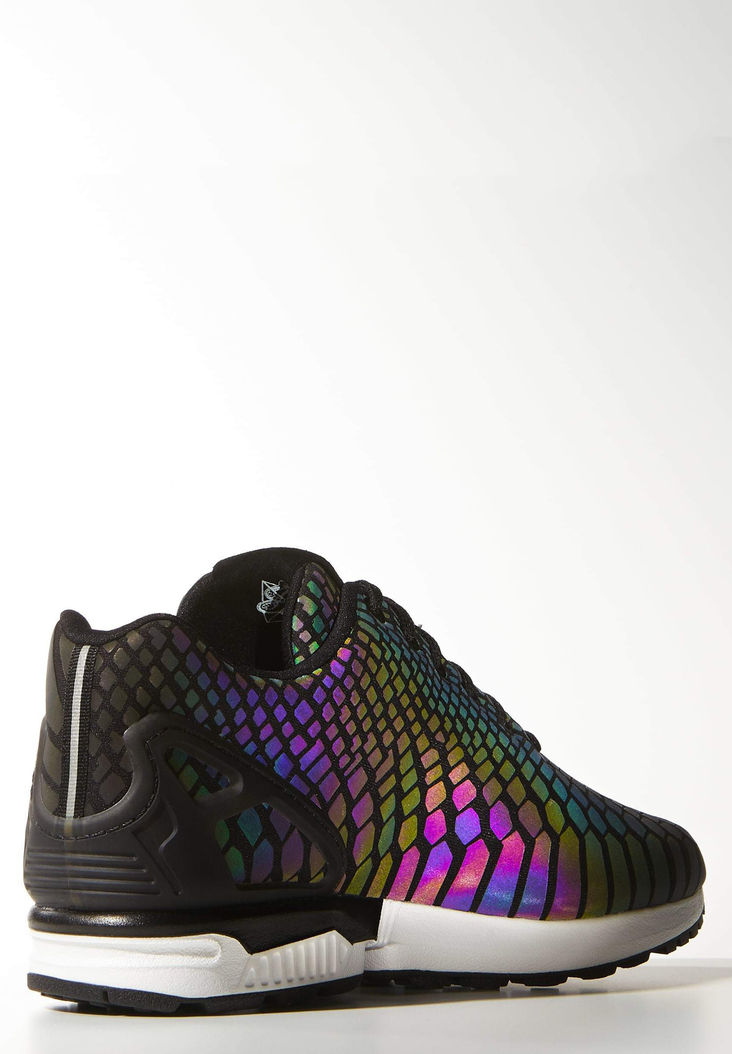 adidas Originals ZX FLUX - Sneakers laag - black/Zwart - Zalando.nl