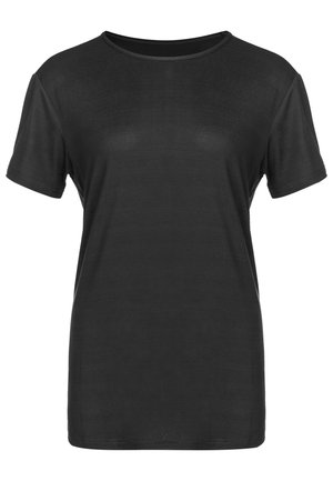 Athlecia FUNKTIONS LIZZY - T-shirt basic - black melange