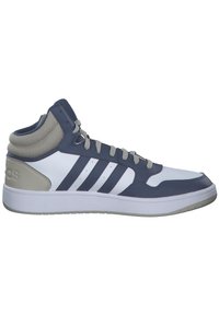 adidas Originals HOOPS 3.0 MID - Sneakers alte - weiß blau