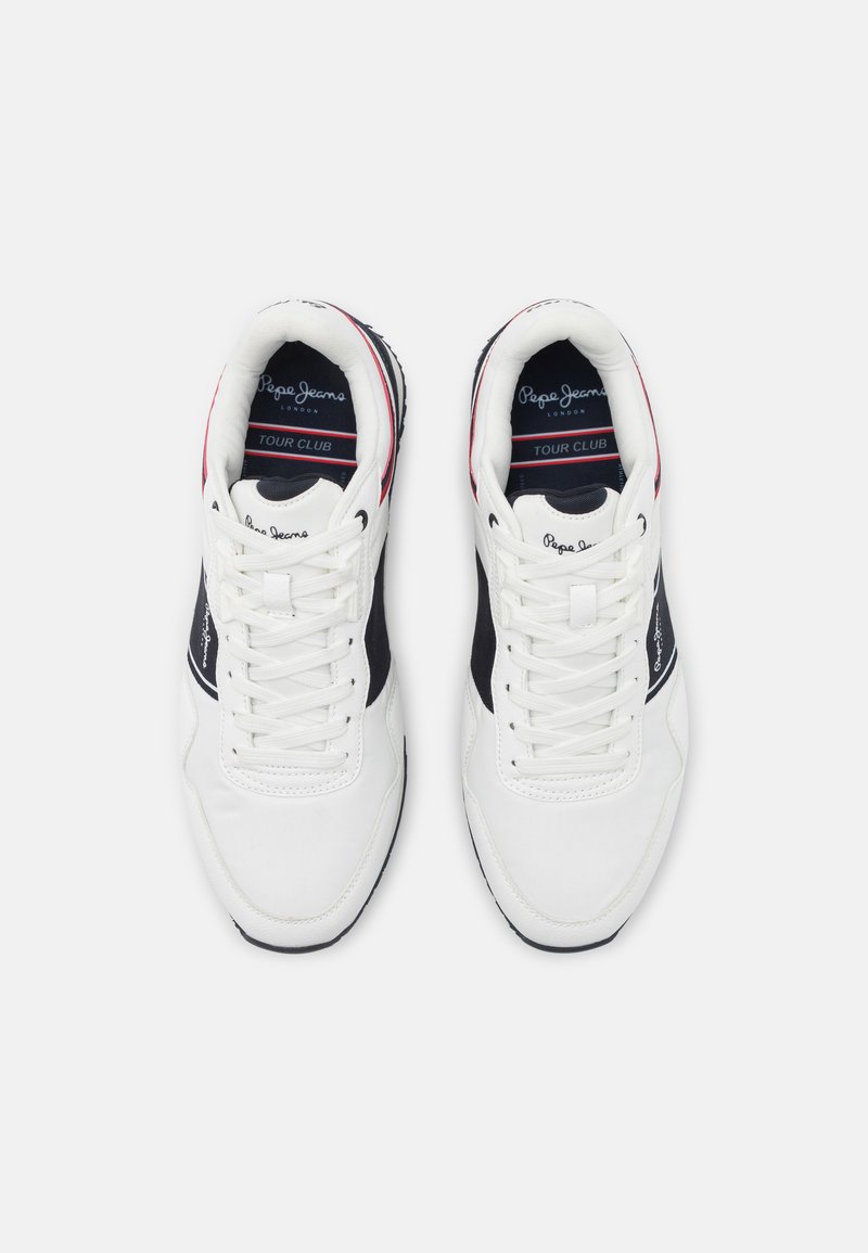 Herren Sneaker low | Pepe Jeans TOUR CLUB BASIC Sneaker low white/weiß - WG14381 Herren Sneaker low | Pepe Jeans TOUR CLUB BASIC Sneaker low white/weiß - WG14381