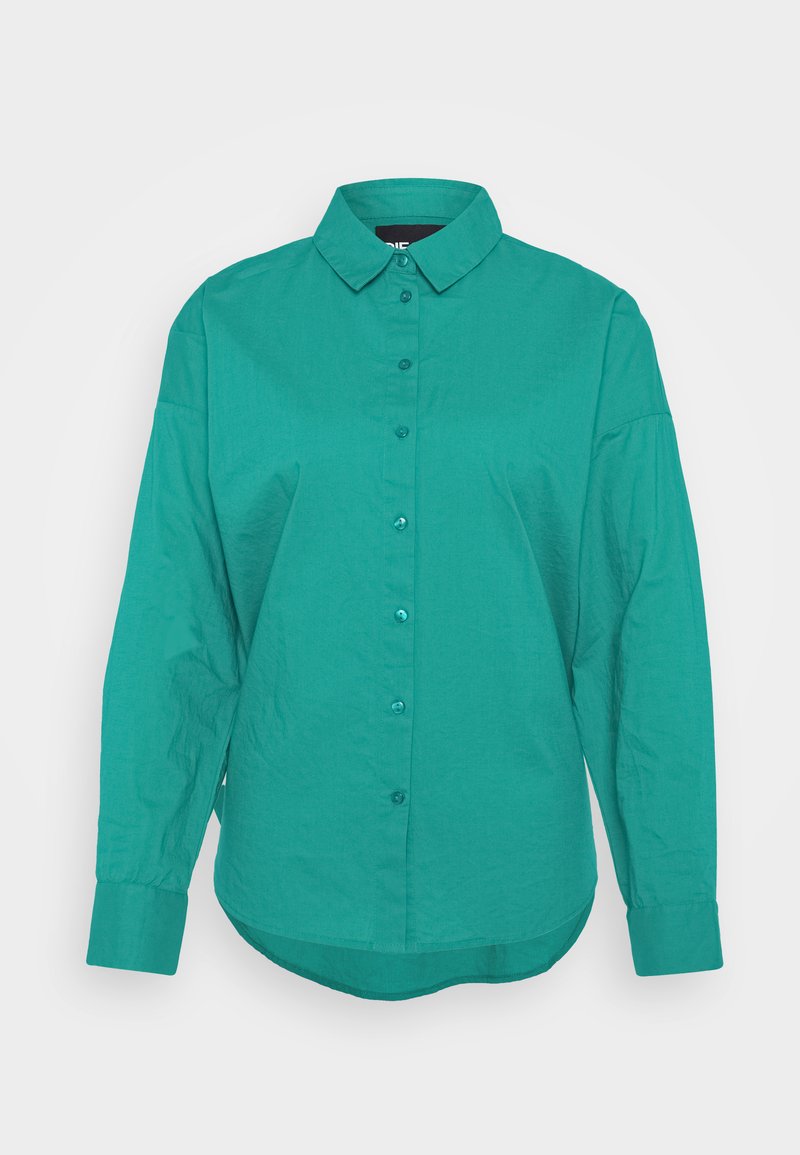 Pieces Overhemdblouse groen Pieces Overhemdblouse groen