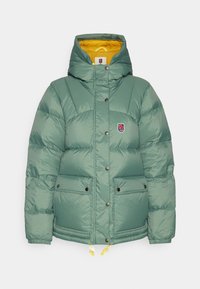 EXPEDITION DOWN LITE JACKET W - Pūkinė striukė - patina green/mustard yellow