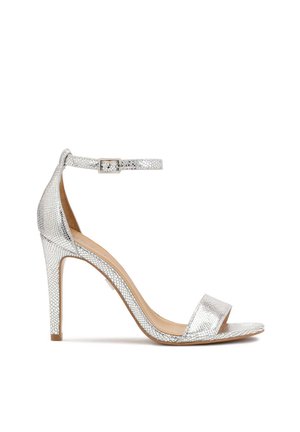 MEGAN... - Højhælede sandaletter / Højhælede sandaler - silver-80897-08-12