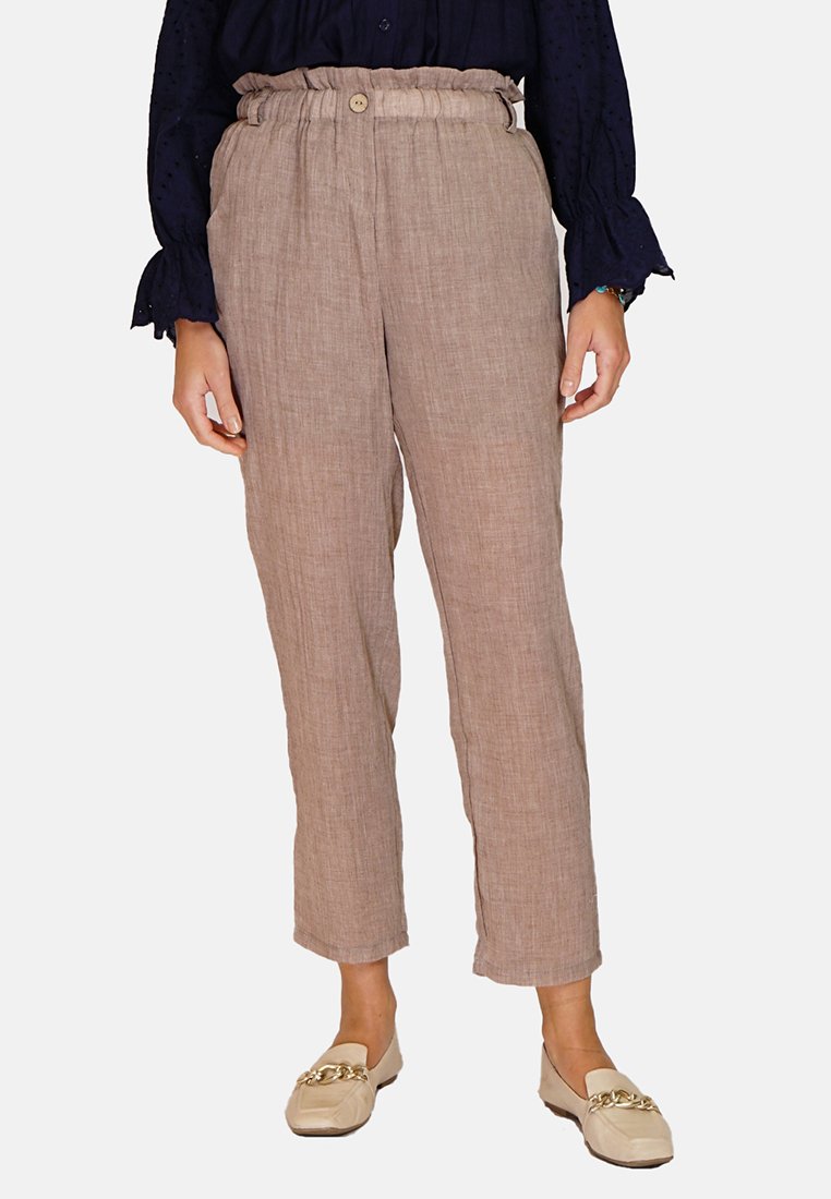 Le Jardin Du Lin Broek taupe