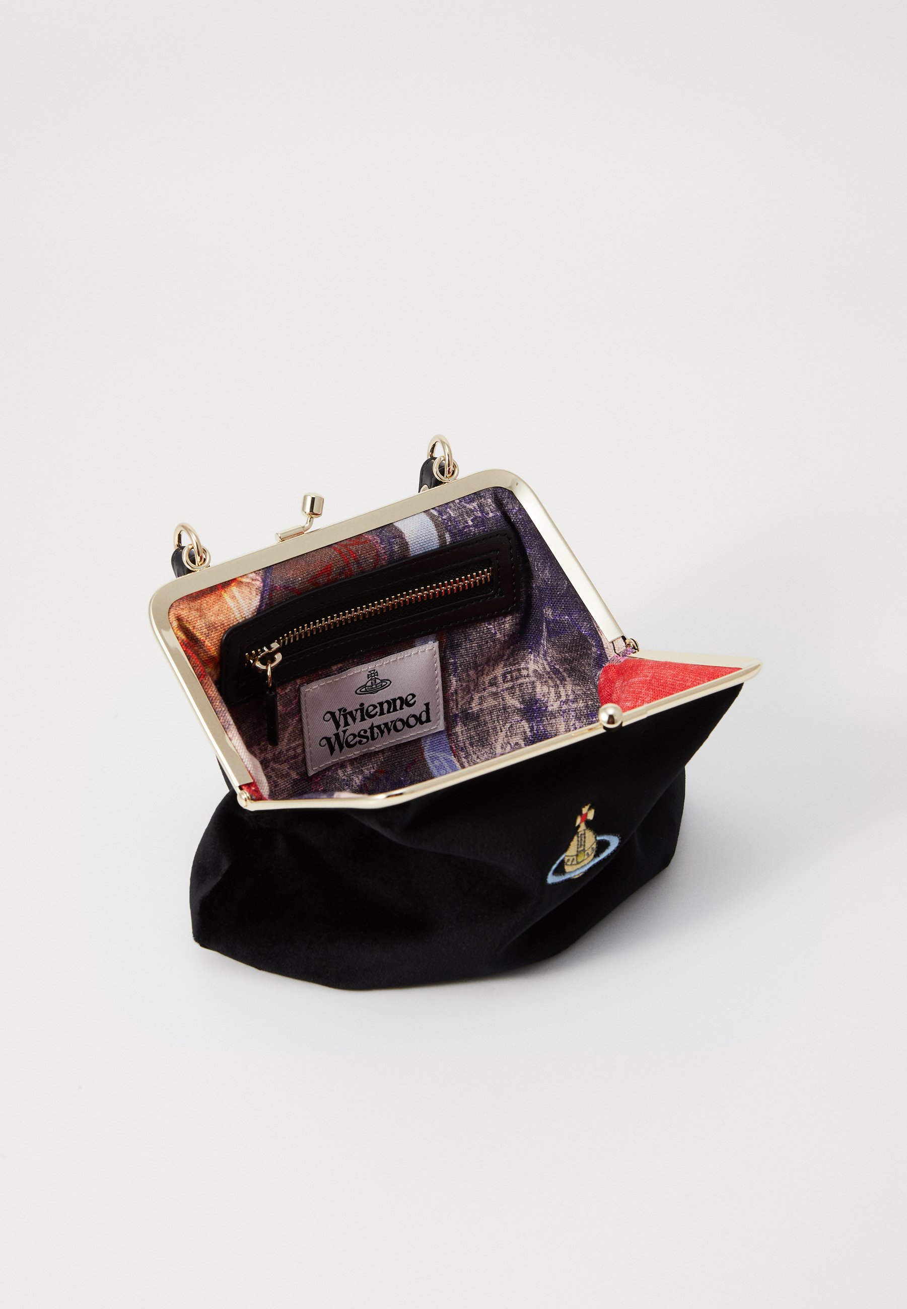 Vivienne Westwood GRANNY FRAME PURSE - Handbag - black - Zalando