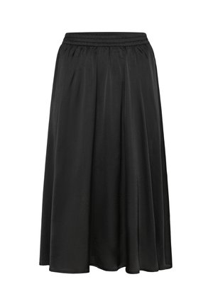 Kaffe, KAAMARA FLOW - sukňa v tvare A - black deep