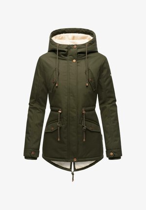 MANOLYA - Abrigo de invierno - dark olive