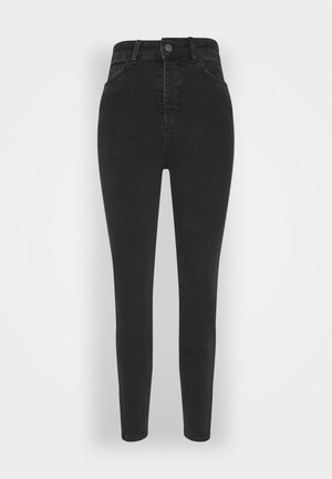 OBJKELLY HARPER - Jeans Skinny Fit - black denim
