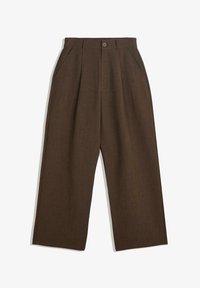 Bershka Trousers brown Zalando