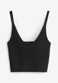 Next REGULAR FIT - Striktrøje - black