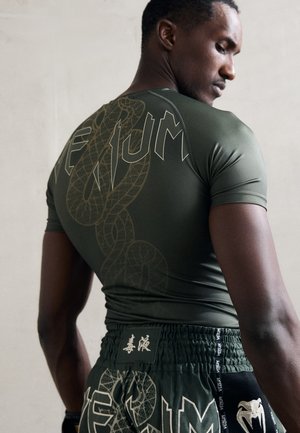 SERPENTI RASHGUARDS - Unterhemd/-shirt - khaki/bronze-coloured/ivory