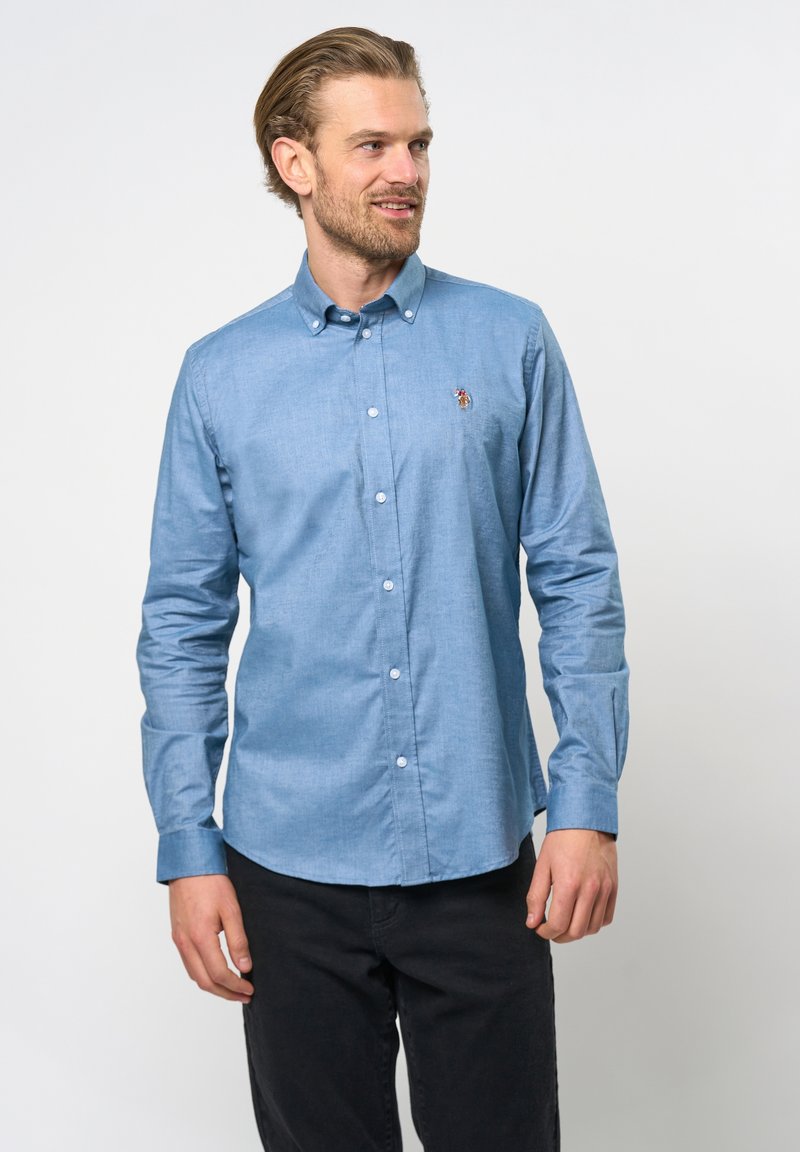 U.S. Polo Assn. CALVERT REG FIT - Shirt - indian teal