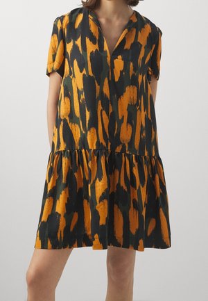 Freizeitkleid - orange