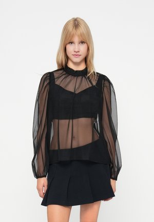 VMNATALY O NECK - Blusa - black