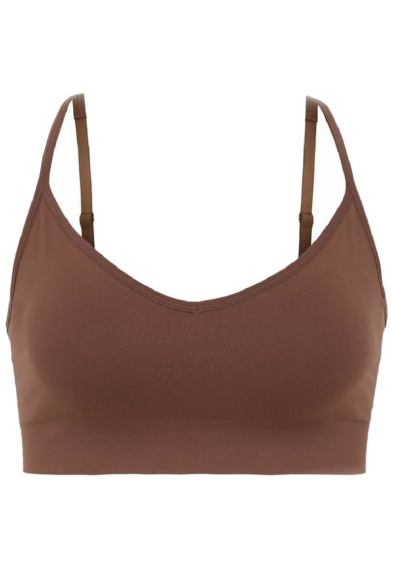 Spanx Biustonosz bustier brązowy
