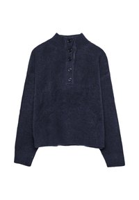 WITH BUTTONS - Maglione - dark blue