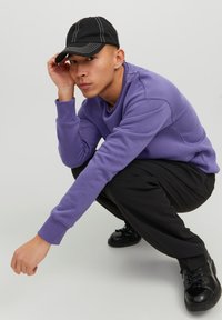 Jack & Jones JJESTAR CREW NECK - Sweater - twilight purple