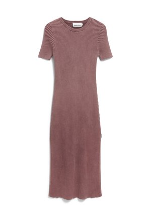 ARMEDANGELS ELAINAAS GMT DYE - Jumper dress - dark berry