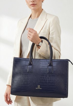 Bruno Magli, BRUNO MAGLI TOTE BAG - Shopping bag - blu