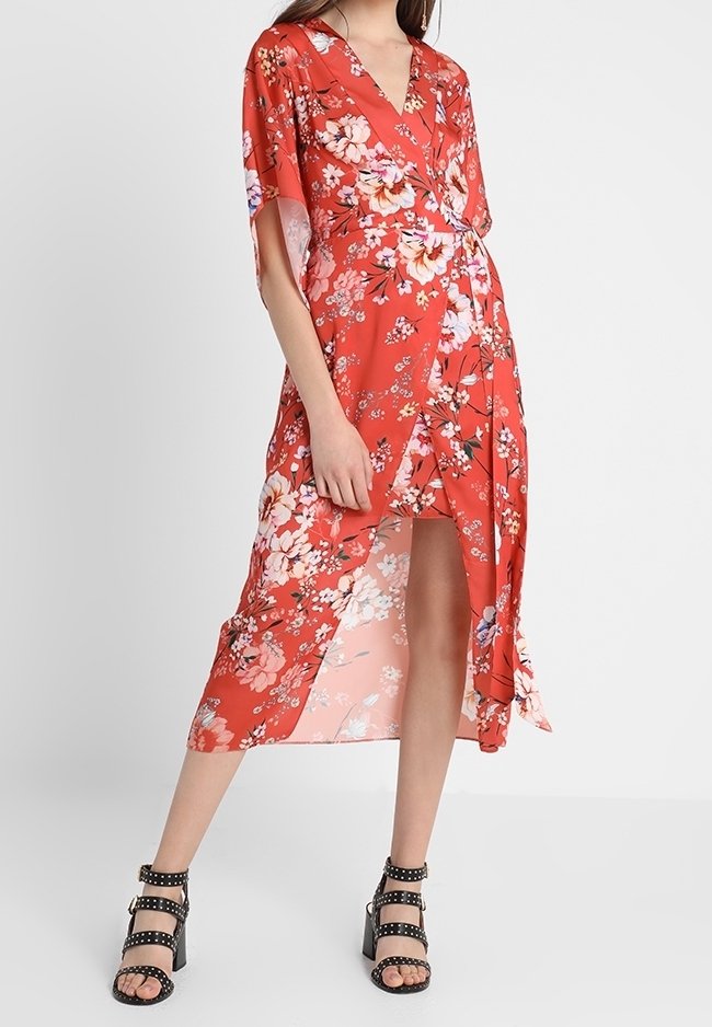 River Island Robe longue - orange