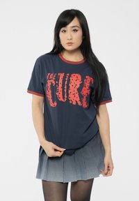 Paradiso Clothing THE CURE LOGO RINGER - Print T-shirt - navy