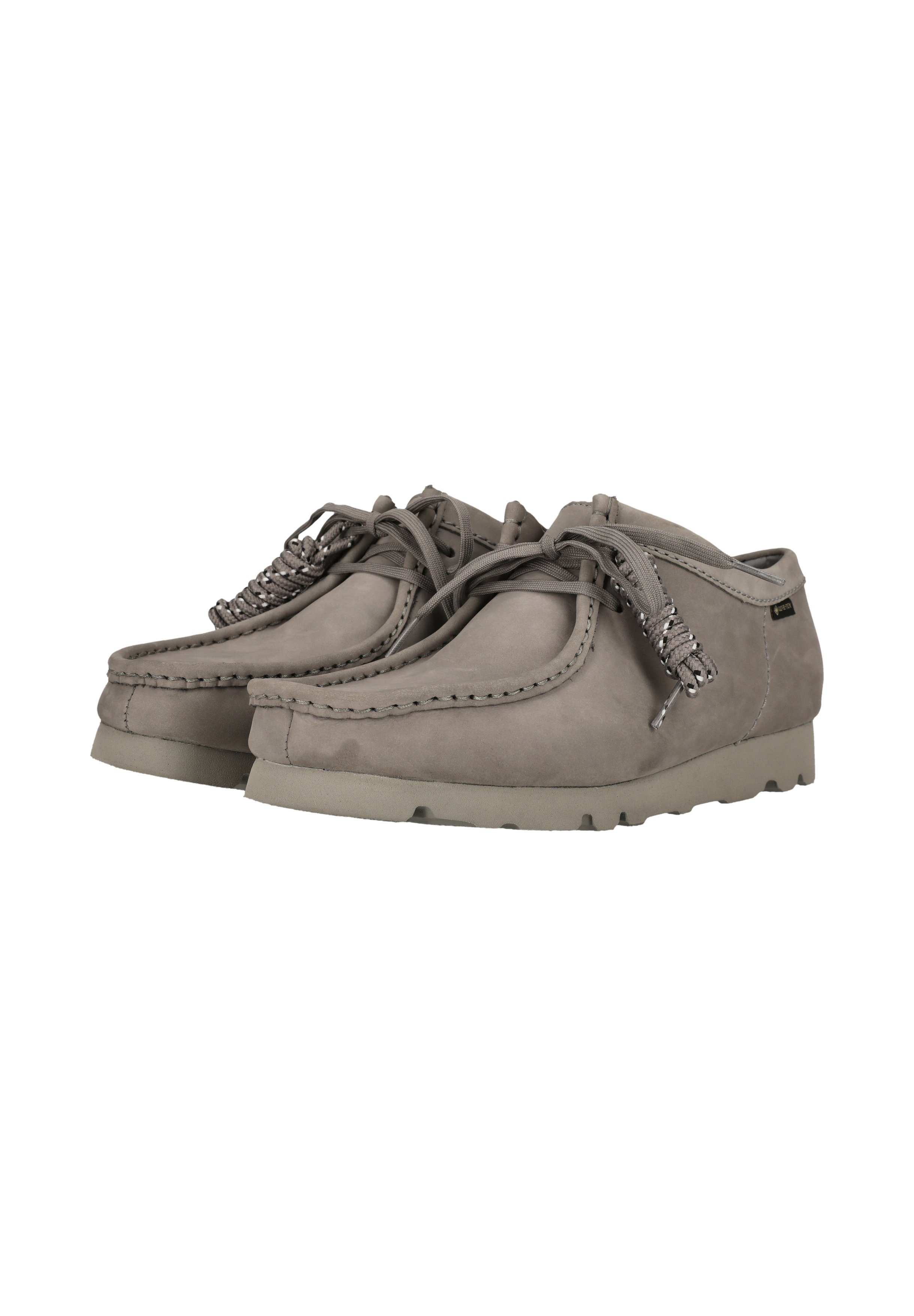 Clarks Originals WALLABEE - Casual lace-ups - grey nubuck/grey