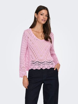 JDY NEW SUN CROPPED  NOOS - Striktrøje - sweet lilac